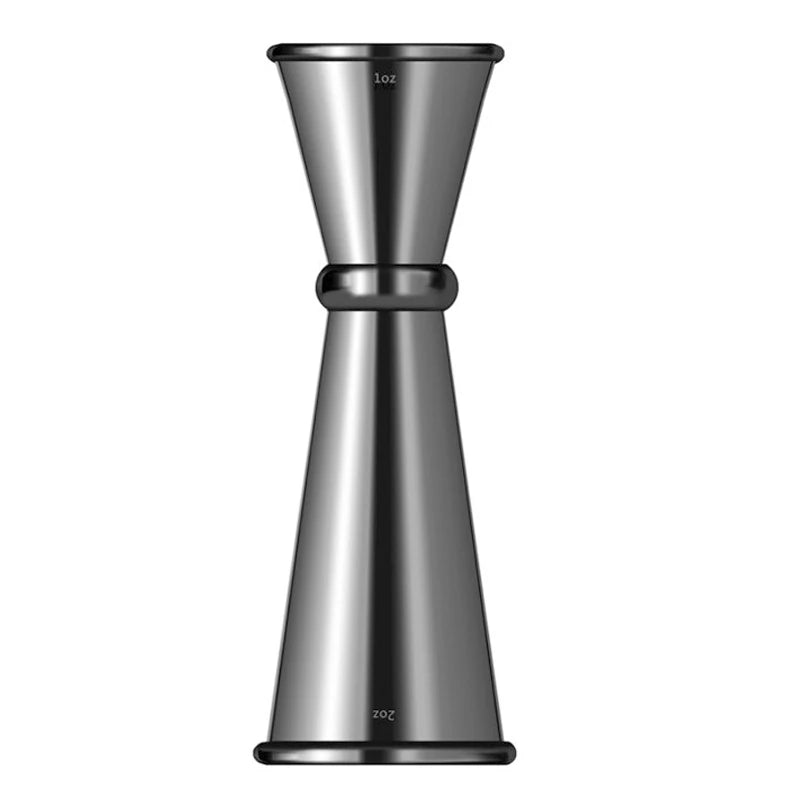 Metallic Double-Sided Cocktail Jigger