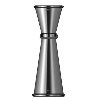 Metallic Double-Sided Cocktail Jigger