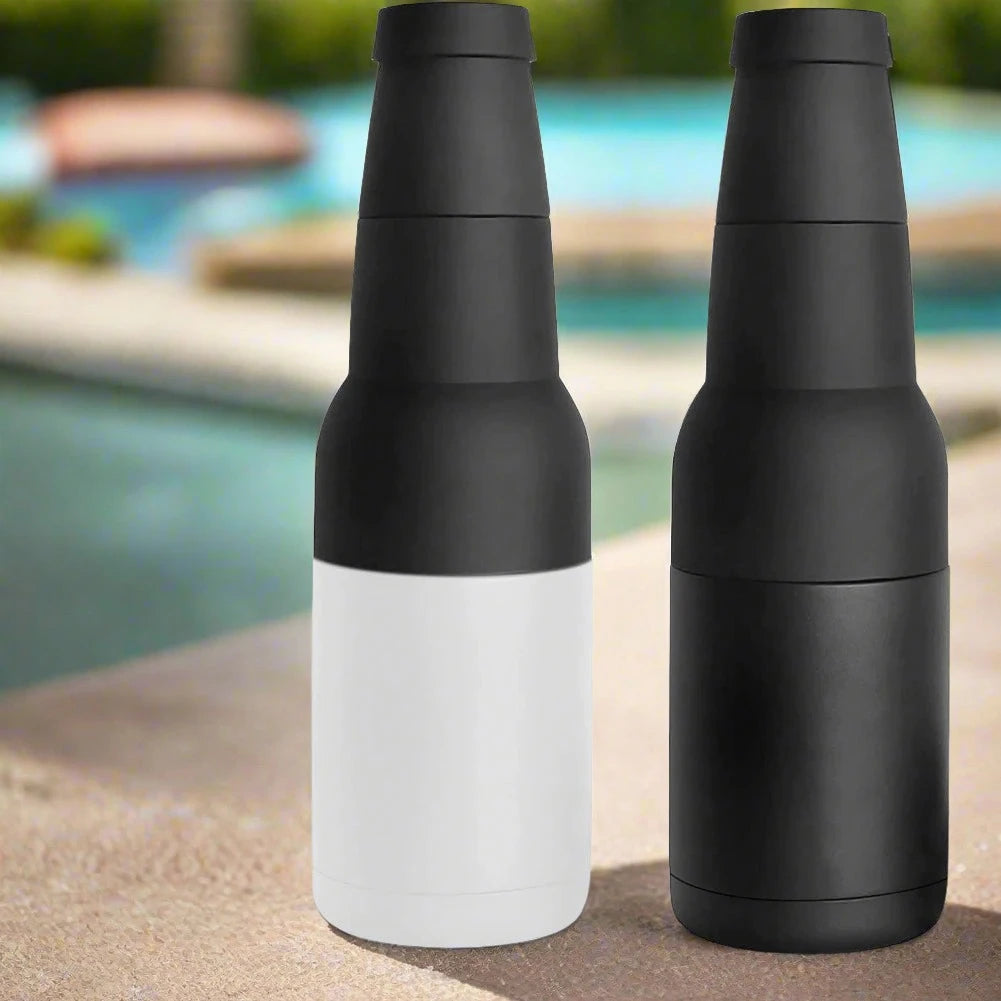 3-in-1 Beer Bottle and Can Cooler with Opener